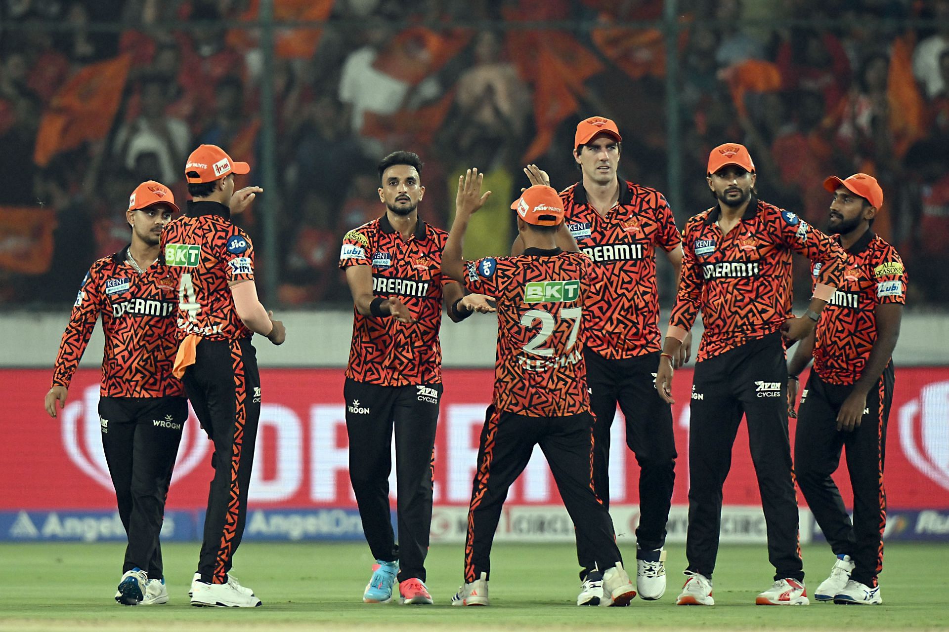 Sunrisers Hyderabad in action - Source: Getty